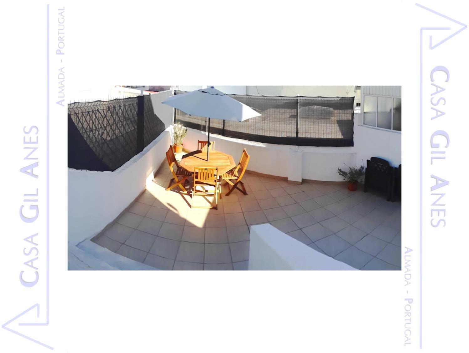 Casa Gil Anes Daire Almada Dış mekan fotoğraf